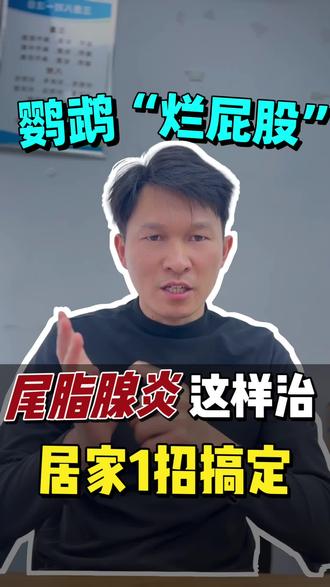 鹦鹉“烂屁股”,尾脂腺炎怎么办?在家就能搞定#尾脂腺 #鹦鹉尾脂腺 #养鹦鹉 #鹦鹉 #鹦鹉鹦鹉萌萌哒逗鹦鹉