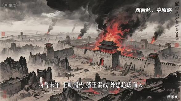 祖逖.中流击楫.壮志未酬