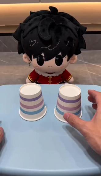 太可爱啦 #AI萌宠猜纸杯