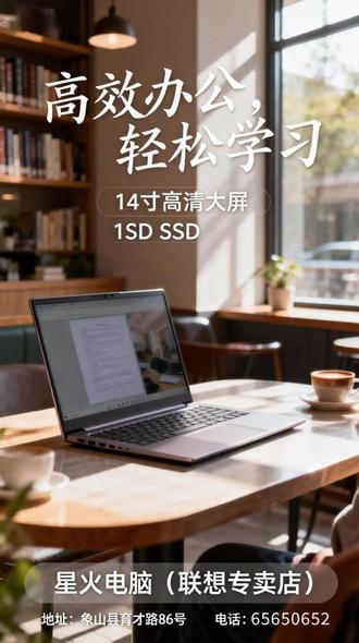 开学换电脑?这配置闭眼冲!联想小新14 IRH10 开学换电脑?这配置闭眼冲!联想小新14 IRH10,学生党&办公族的“省心搭子”📘
i7-13620H标压处理器,10核芯火力全开——PPT、Excel、20个网页后台挂满,照样丝滑不转圈💨
24G超大内存 + 1TB固态,素材随便存,软件秒开不排队。
14寸16:10护眼屏,1920*1200高分,多看五行表格,颈椎少弯一度🧘
1.39kg轻薄机身,图书馆、教室、咖啡馆,说走就走。
不玩虚的,纯纯生产力工具,四年大学/职场进阶稳稳接住🎓
🎯【真机体验 现货速取】
📍象山县育才路86号 星火电脑(联想专卖店)
📞65650652
#天禧AI一体多端 #联想小新14 #抖音年味新知贺岁 #高性价比笔记本 #学生党电脑推荐