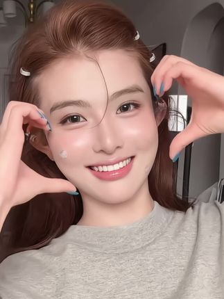 虞书欣Jennie同款圆形金属发扣刘海发夹女前额侧边夹水钻发卡头饰#韩系发型 #发饰#发饰发夹 #高颅顶 #发饰头饰真的很加分