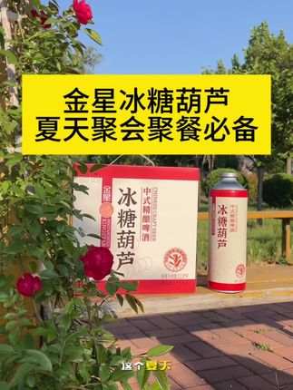 金星冰糖葫芦 夏天聚会聚餐必备#金星啤酒#金星冰糖葫芦#金星中式精酿啤酒#微醺时刻#夏日饮品