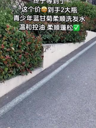 【央妈推荐】青少年蓝甘菊氨基酸无硅油洗发水蓬松去油护发柔顺留香#好物推荐 #品质保证价格实惠 #好用不贵经济实惠 #实惠不能再实惠 #好物种草
