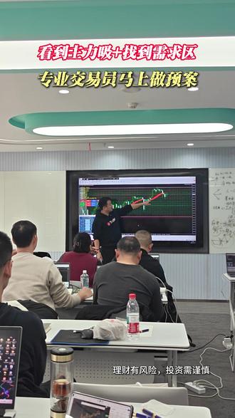 看到主力吸筹找到需求区 #聚贤凰金手 #黄金 #交易员