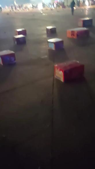 五万块钱的烟花🎆放了二十分钟👍