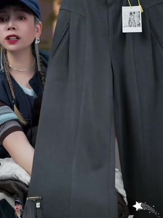 羊毛尼阔腿裤#时尚穿搭 #高级感穿搭 #时尚女装搭配