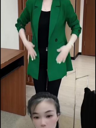 109新款时尚高级感西装领风衣外套女气质显瘦小个子中长款薄外衣