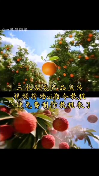 三农各类视频ai转场指令教程。#即梦AI #AI分身戏精大赛 #我的AI分身杀疯了 #Seedance2.0