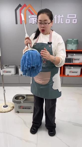 旋转拖把毛巾布加大加厚懒人免手洗拖把墩布 #拖把 #居家好物 #清洁好物 #旋转拖把免手洗 #过年回家断舍离大扫除