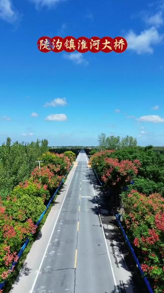 陡沟镇淮河大桥#最美乡村风景 #陡沟镇淮河