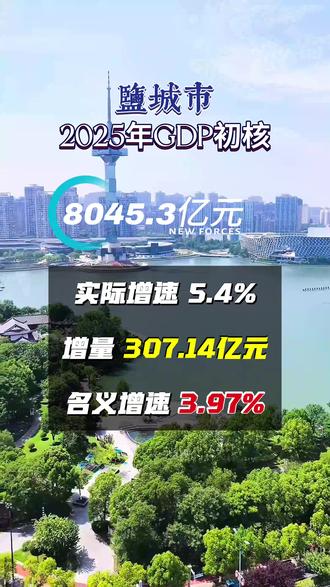 2025年盐城GDP最新发布#盐城#扬州#江苏#江苏十三太保