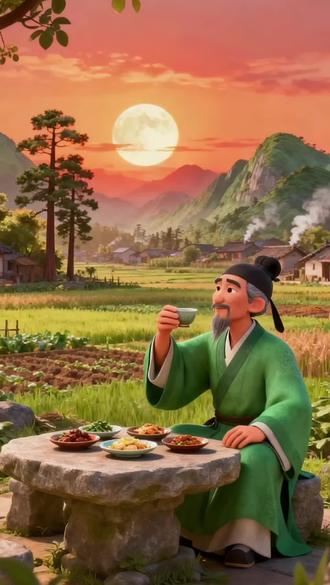 动画学古诗|每天进步一点点,小学六年级语文上册必学古诗第四首 🏮《过故人庄》唐|孟浩然
故人具鸡黍,
邀我至田家。
绿树村边合,
青山郭外斜。
开轩面场圃,
把酒话桑麻。
待到重阳日,
还来就菊花。
🏮译文(白话文)
老朋友准备了丰盛的饭菜,
热情地邀请我到他的农家做客。
村庄周围绿树环绕,
郁郁葱葱;
远处青翠的山峦斜倚在城郭之外,
延展向天边。
推开窗户面对谷场菜园;
我们举杯畅饮,
闲谈着农事与收成。
临别时相约:
等到九九重阳佳节,
我还要再来与你一同赏菊饮酒。
#唐诗宋词 #古诗词 #孟浩然 #上热门话题 #益智动画 @上热门话题🔥🔥🔥🔥