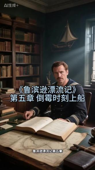 《鲁滨逊漂流记》第五章倒霉时刻上船
#快乐读书吧#鲁滨逊漂流记#一起读书吧