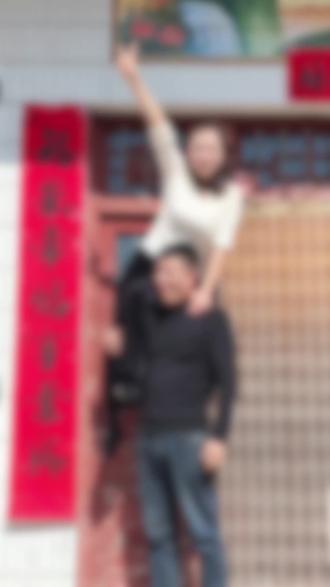 坐肩膀拍照|拍照姿势|氛围感