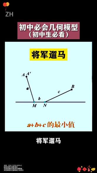 #初中几何 ,考来考去就这68个模型,学透了几何就是送分题,提高解题速度,答题有思路,小题套模版#初中几何模型 #几何 #初中数学