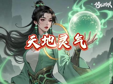 很多人以为修仙者能凭空造出灵气?#法宝灵气 #修仙时代 #ai动画
