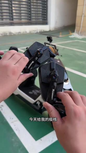 适用小牛FX NX台铃封神/苍穹 雅迪白鲨 黑骑士等通用后视镜反光镜