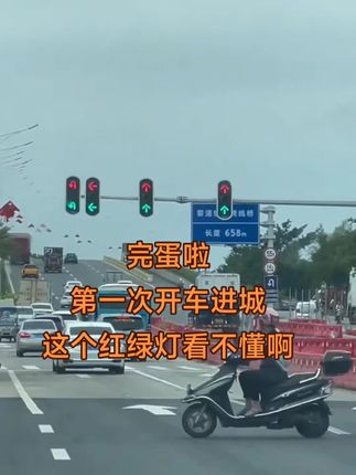 这到底是啥意思#红绿灯 #开车注意安全 #交通安全
