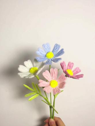 扭扭棒-格桑花 #扭扭棒手工 #格桑花 #手工diy