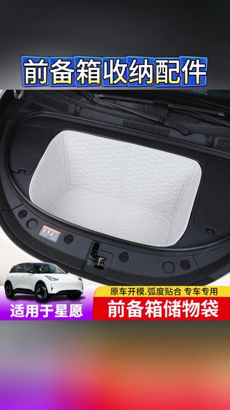 前备箱收纳盒 适用于星愿前备箱储物兜垫专用星愿前机盖皮革收纳盒升级配件#星愿周边 #汽车内饰 #前机盖配件 #星愿内饰 #皮革制品