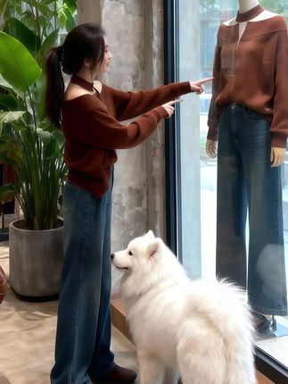 当美拉德风邂逅通勤日常,一场优雅与温暖的穿搭交响就此奏响。 焦糖棕露肩针织衫,以别致的领口设计打破沉闷,拉链细节暗藏巧思,将秋日的醇厚暖意与职场的精致感完美糅合。搭配复古蓝阔腿牛仔裤,松弛有度的版型为通勤步履减负,更添随性气场。 拎上波点纹理的棕调手袋,脚踩同色系质感鞋履,从色彩到单品的呼应,让整套造型在美拉德的浓郁氛围里,既适配职场的干练格调,又能在日常出街时赚足回头率。 这个秋天,用美拉德风的通勤穿搭,把每一次职场亮相都变成时尚秀场,在温暖与优雅的平衡中,从容书写属于你的秋日风格脚本~#通勤穿搭如何摆脱士气感#流光机能风穿搭太有生命力了#被秋日氛围感穿搭拿捏了#早秋韩系穿搭#秋日户外就穿琥珀系