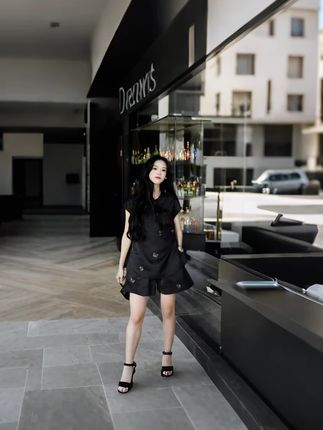 时尚新中式套装女2025夏季新款中国风休闲绣花刺绣精致套装#新中式套装 #夏天该有的样子 #遮肉显瘦