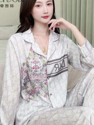 新款五角印花睡衣网红宽松时尚睡衣家居服#睡衣#居家服睡衣 #居家服 #高端气质