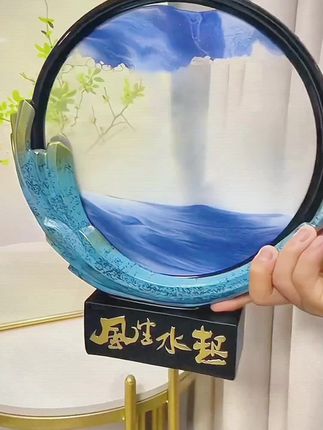 流沙画#高端大气 #家居摆件 #家居好物 #好物推荐🔥 #颜值好物