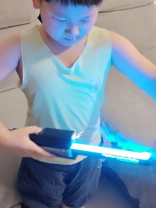 最靓的仔#小孩子的快乐总是那么简单