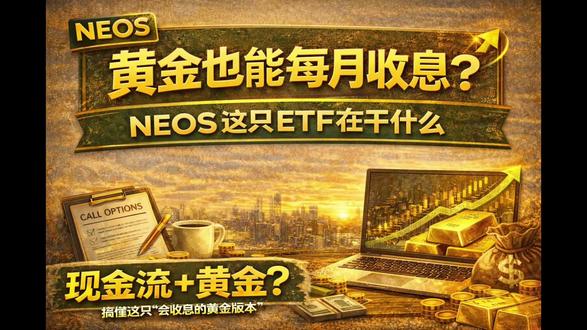 股息率12%的黄金ETF?! 能产生现金流收入的黄金ETF,来了解一下吧!
#美股 #投资 #黄金 #被动收入 #财务自由