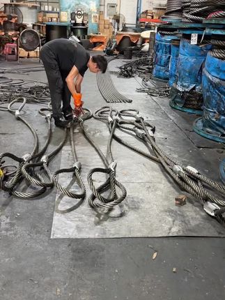 钢丝绳可定制各种规格型号长度 #塔吊绳#卷扬机绳#捆绑绳#拖车绳