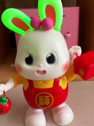 软耳朵小兔早教机玩具#玩具#宝宝玩具 #儿童玩具