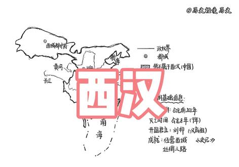 #历史 今天来学一学西汉,准备好长脑子了吗?