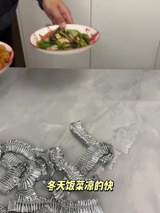 饭菜保温套食品级铝箔膜套保温罩厨房餐桌保鲜隔热保温膜保温罩