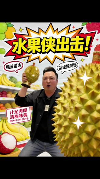 520限定🔥越南干尧榴莲开炸 #520 #乔鲜森水果 #乔鲜森的水果日记 #榴莲来袭 #同城