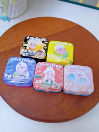 担心嘴巴有味的宝子,快来冲这款无糖薄荷糖,精致小巧的铁盒包装很难不爱,吃完嘴巴香香的#薄荷糖#口香糖#超便宜超划算 #网红糖果#约会神器