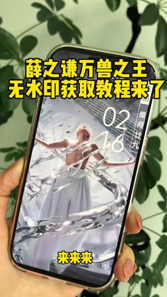 薛之谦万兽之王高清无水印壁纸#剪映 #薛之谦#壁纸#动态壁纸#手机动态壁纸