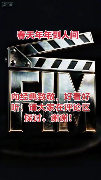 #向经典致敬—春天年年到人间(含AI生成内容)