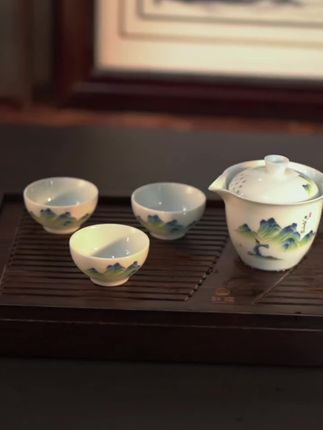 #旅行茶具 #茶具好物推荐 #器物之美 #召唤茶友 #盖碗泡茶