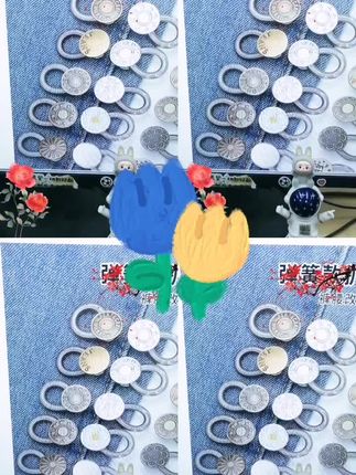 扩腰纽扣