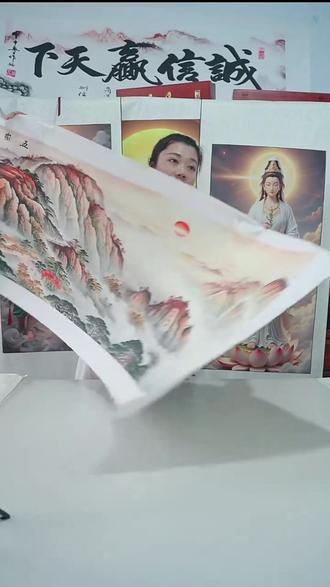 故宫藏画复刻!65×130cm挂轴美翻家!