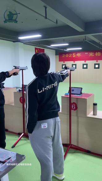 别只是来打卡,这里的子弹能走向冠军🏆#竞技体育 #靶场射击 #每个动作都是用汗水换来的 #射击 #潍坊高新区光电射击协会