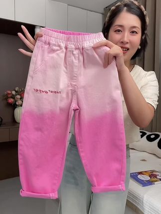 #谁穿谁好看 #休闲裤 #童裤 #高品质童装 #女童裤子
