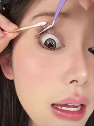 啊啊啊~~真的被狐系假睫毛的调整眼型效果震撼!建议所有姐妹都要去试试!#狐系假睫毛#眼妆#假睫毛#美妆