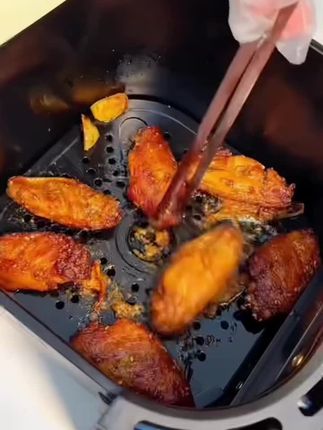 【抢!7•7/50个】空气炸锅专用纸加厚家用锡纸 寍烤箱烧烤寍耐高温碗