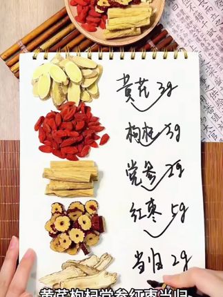 和他说100次多喝热水,爱她就来点实际的,备上这个当归黄芪姜枣茶#养生