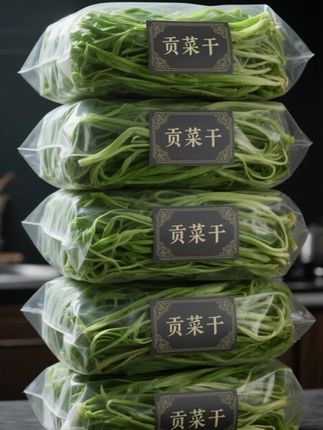 农家新货贡菜干来啦!炎炎夏日没有胃口,就想来一点清爽解腻的开胃菜,还好让我挖到了一款超棒的农特产新晒的贡菜干,这品质真没得说,干度恰到好处,纯手工切条,没有任何添加剂,保留了贡菜最天然的味道,而且泡发速度超级快,泡发率也高。烹饪方式多样,不管是大火快炒,还是凉拌,亦或是涮火锅,贡菜干都能轻松驾驭。,每一口都是嘎嘣脆,又香又脆,好吃停不下来,清爽又开胃,炎炎夏日,这道清爽解腻的开胃菜必须安排上!#贡菜干#优质农产品#妈呀太香了#凉拌贡菜 #开胃凉菜@抖加🔥上热门🔥dou+🔥热点宝