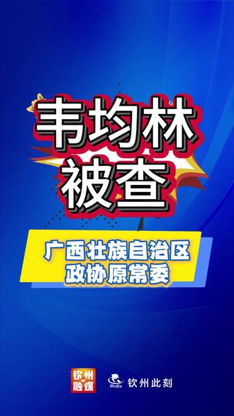 自治区政协原常委韦均林被查 #反腐倡廉