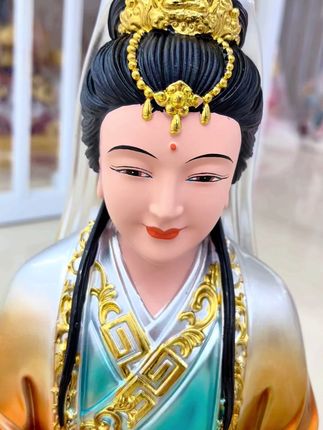 日近长安远#原创视频 #佛造像 #工艺品 #妙善观音