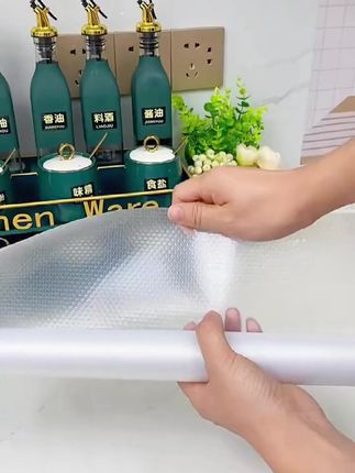 康润平橱柜防潮垫,60cm宽5米10米可选,大台面适用! #防潮抽屉垫 #防潮垫选择 #防潮垫推荐 #厨房橱柜防潮垫 #橱柜抽屉垫